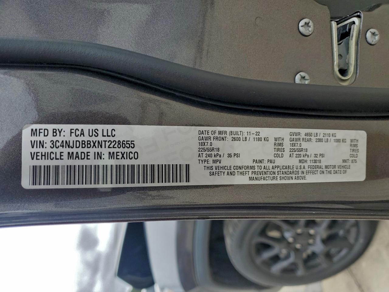 2022 JEEP COMPASS LATITUDE photo 12