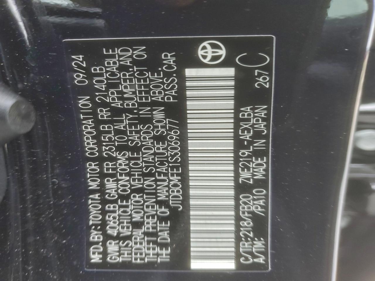 2025 TOYOTA COROLLA LE photo 34