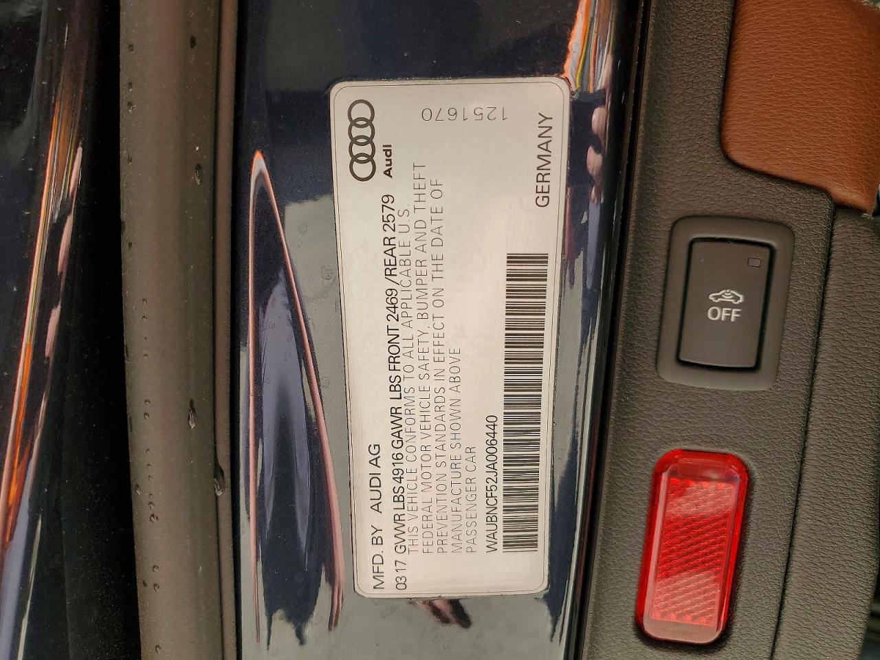 2018 AUDI A5 PREMIUM PLUS photo 13