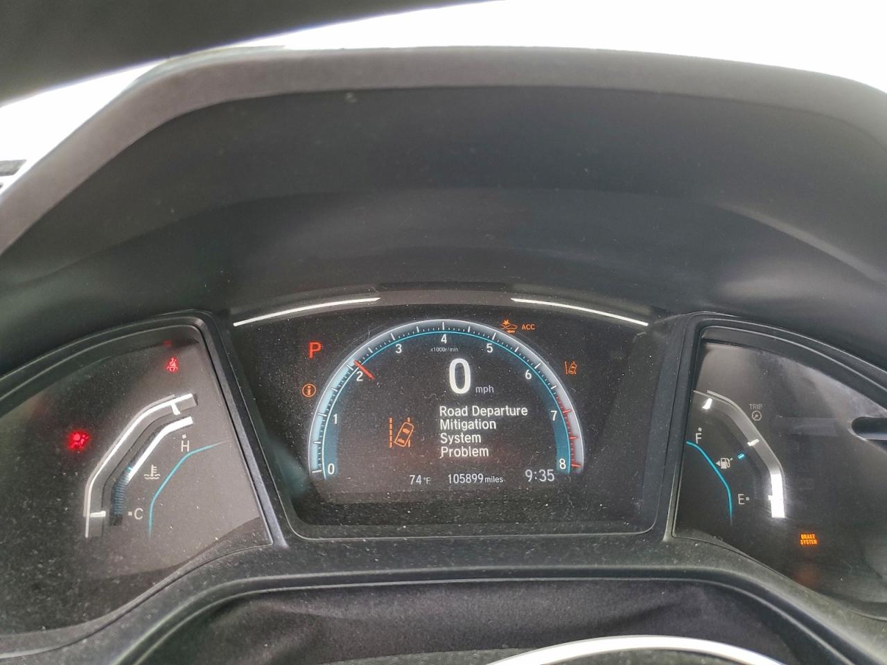 2020 HONDA CIVIC LX photo 9