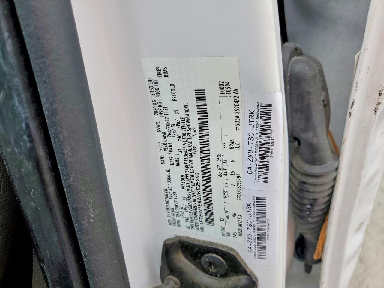 2017 FORD F150 SUPERCREW photo 12