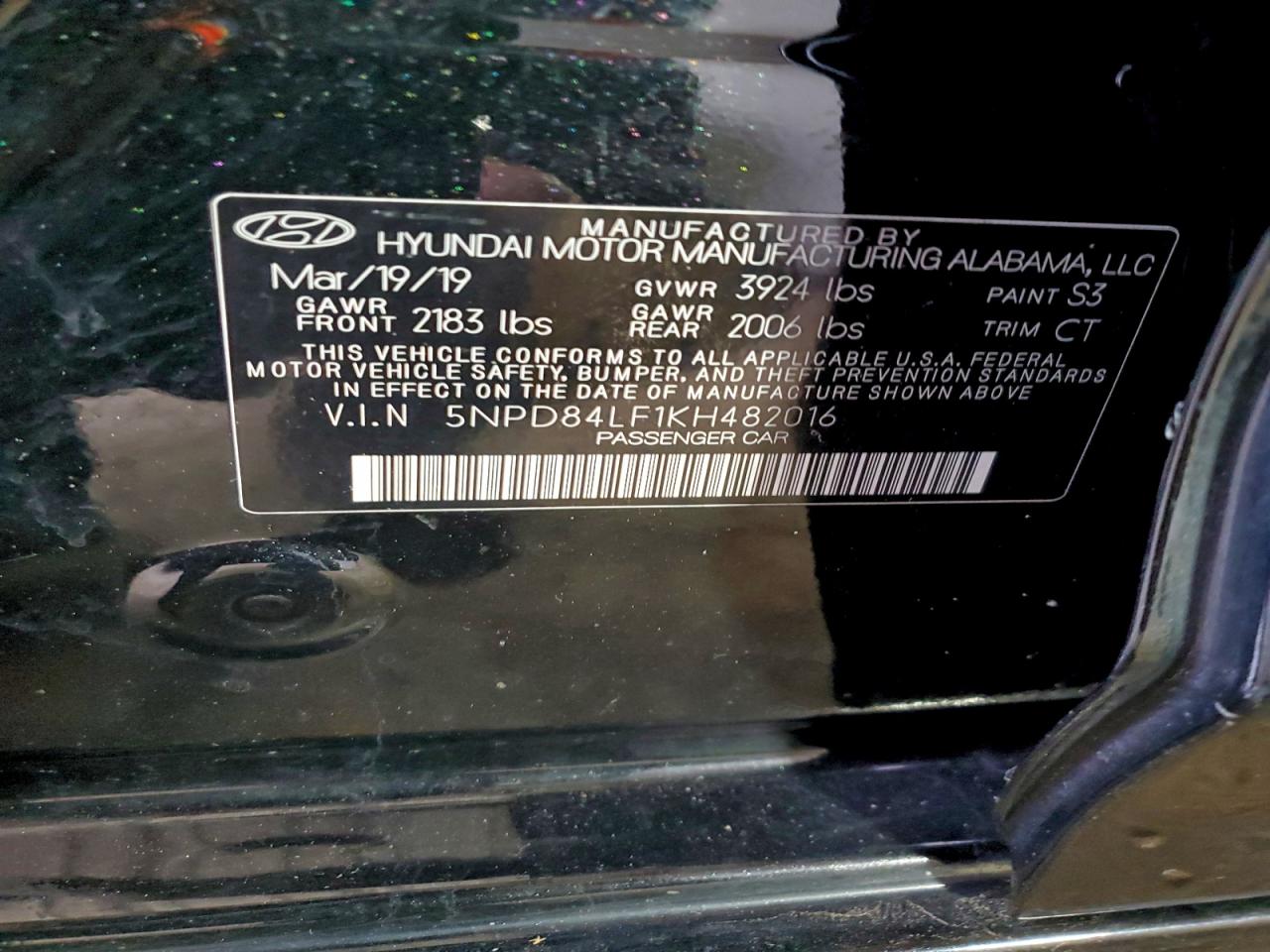 2019 HYUNDAI ELANTRA SEL photo 45