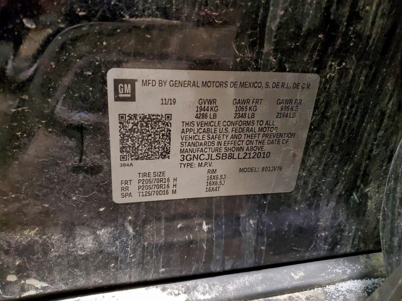2020 CHEVROLET TRAX 1LT photo 37