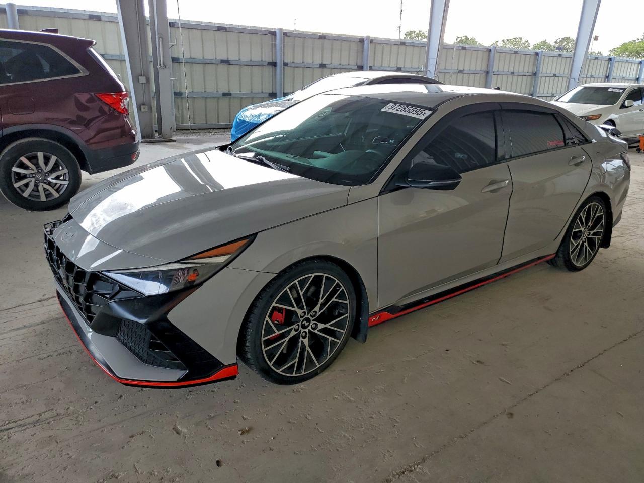 2023 HYUNDAI ELANTRA N — FRONT END damage — photo 1