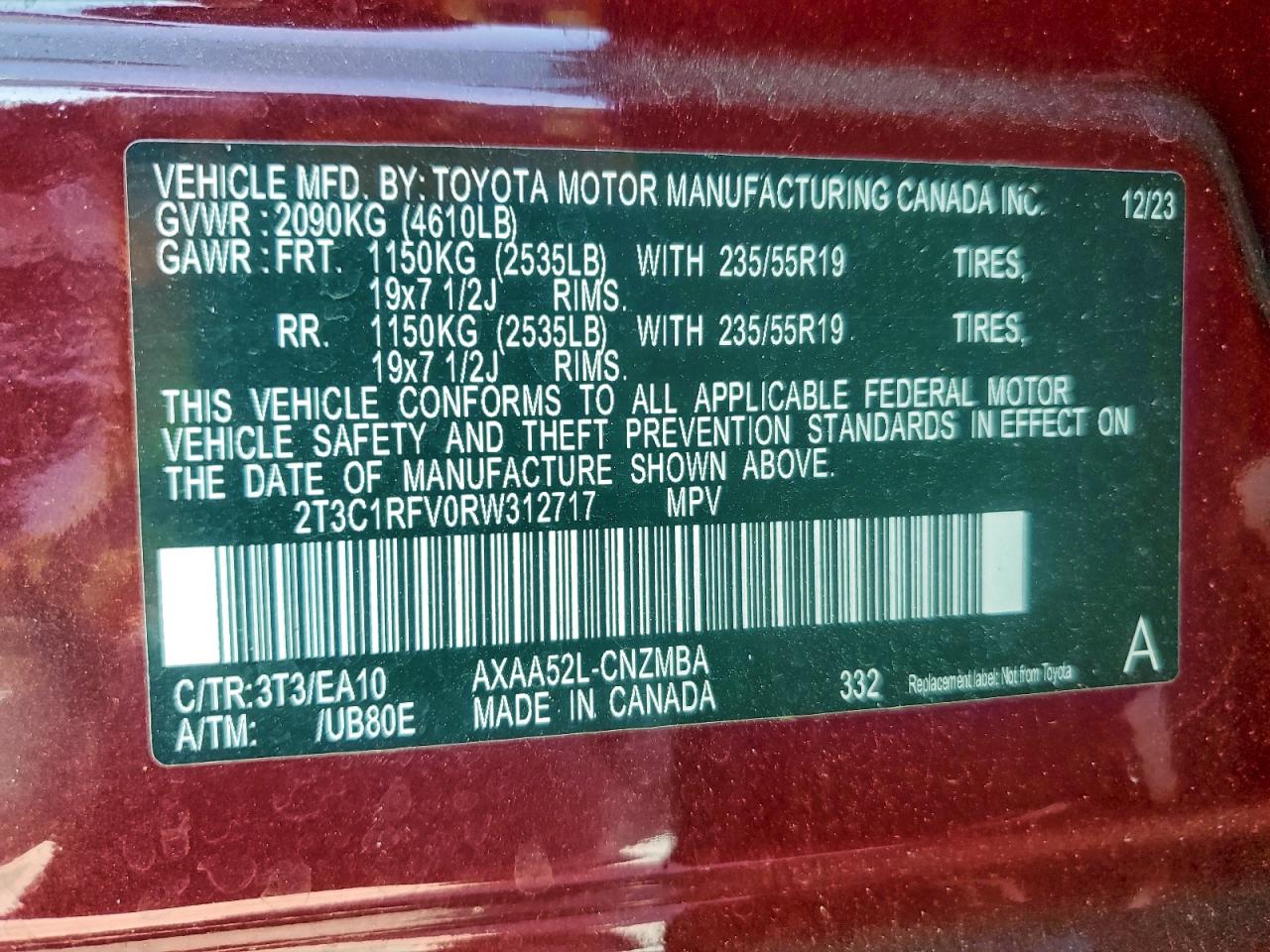 2024 TOYOTA RAV4 XLE PREMIUM photo 27