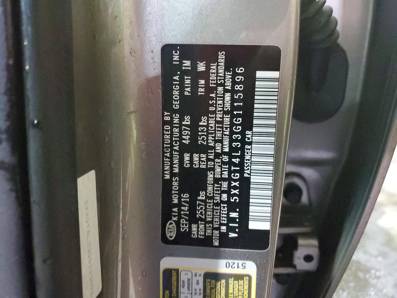 2016 KIA OPTIMA LX photo 12
