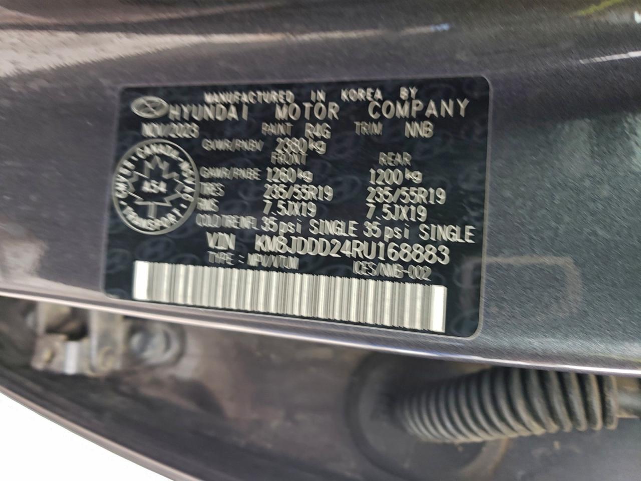 2024 HYUNDAI TUCSON ULTIMATE photo 13