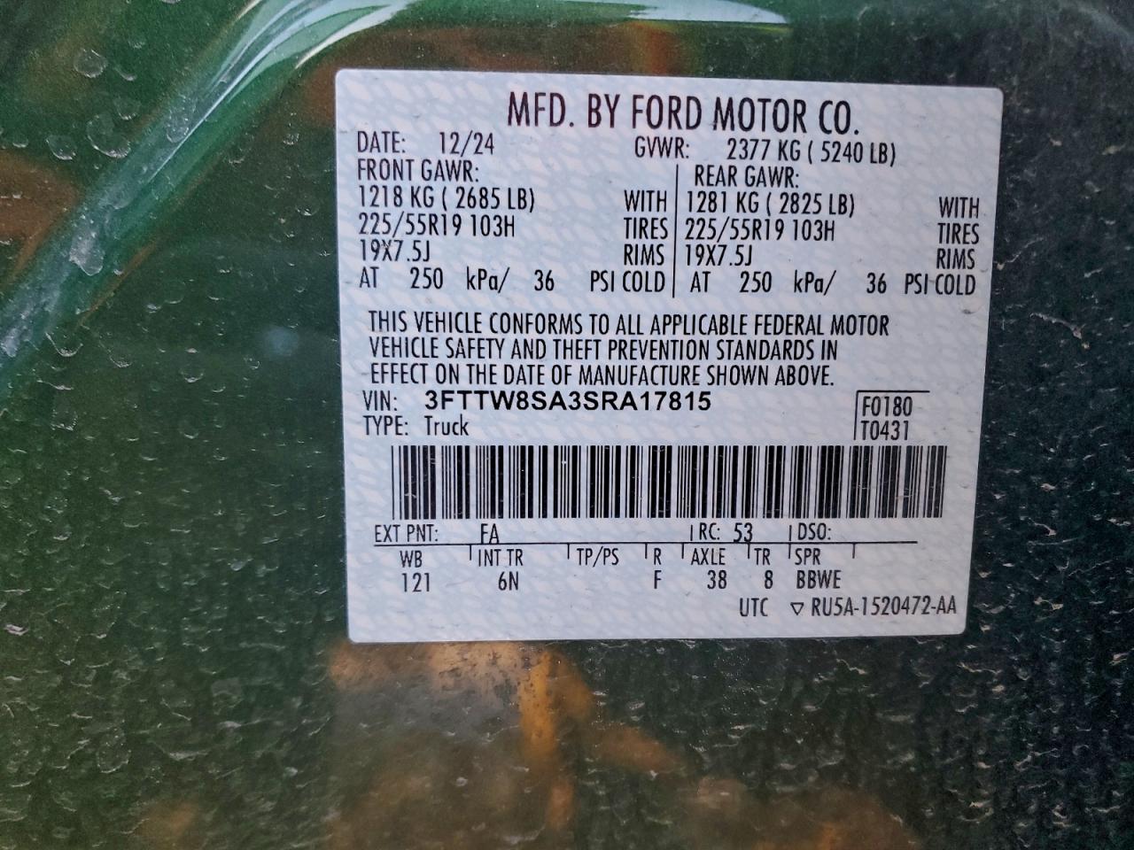 2025 FORD MAVERICK LARIAT photo 23
