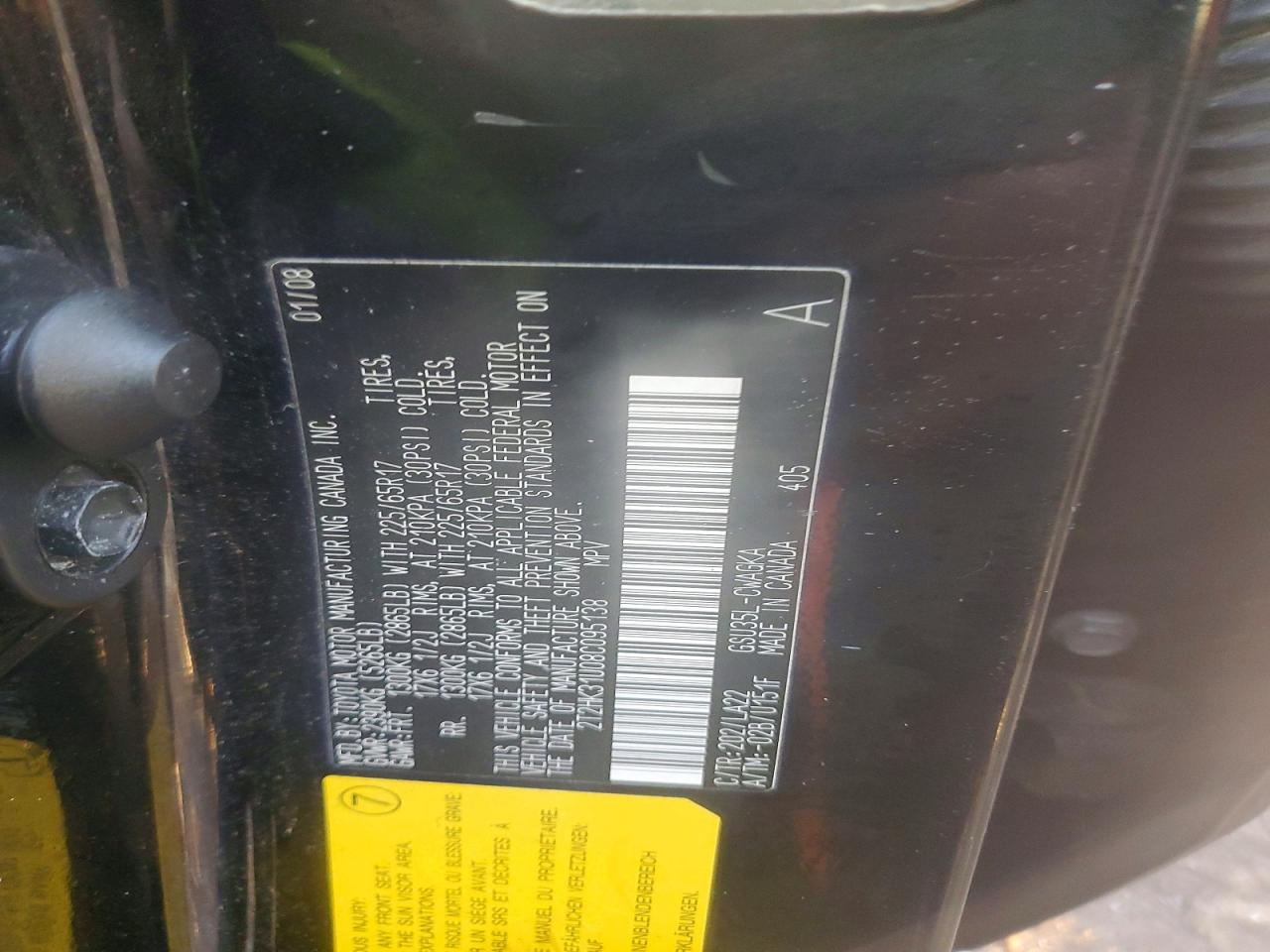 2008 LEXUS RX 350 photo 25