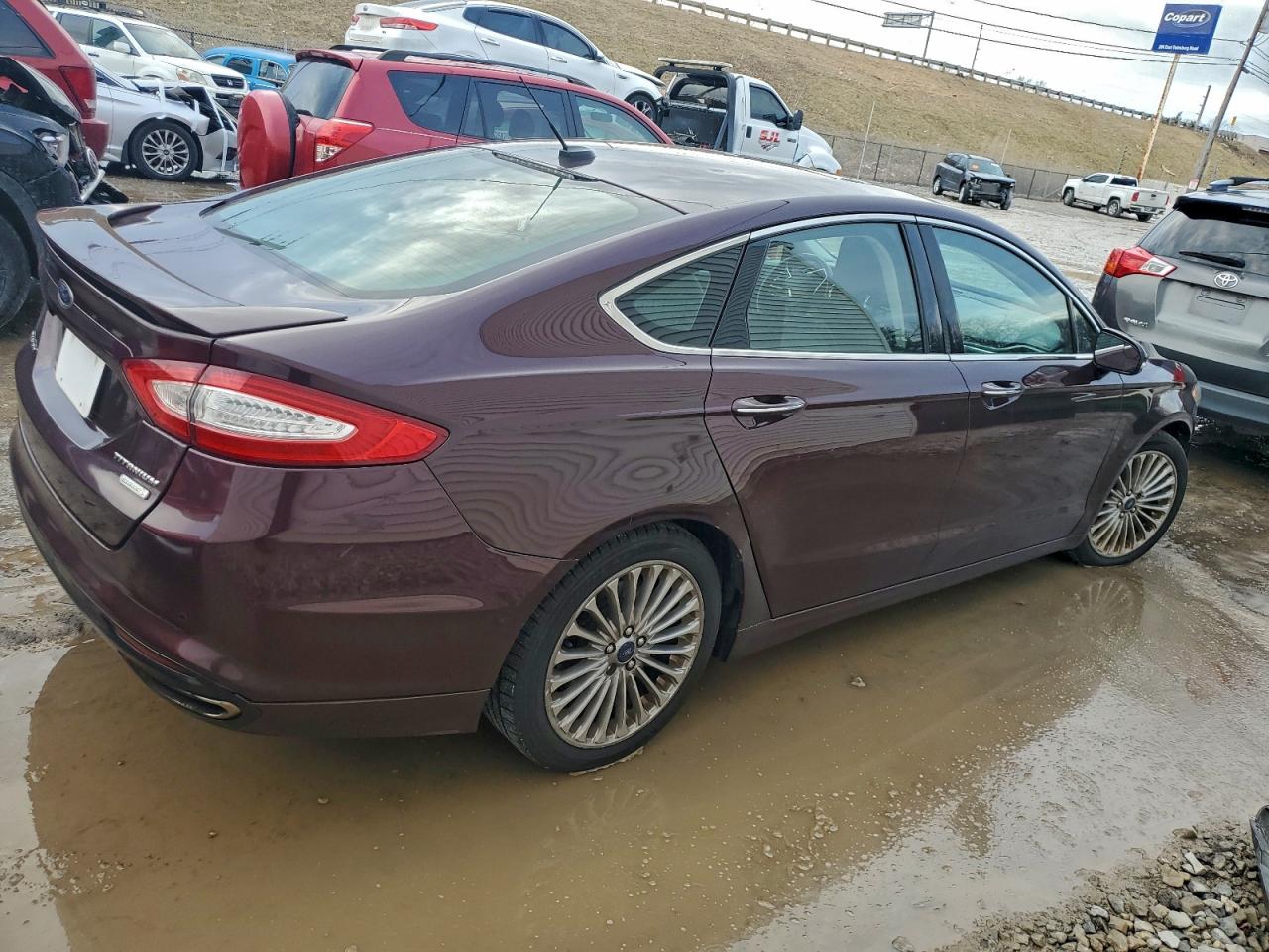 2013 FORD FUSION TITANIUM photo 3