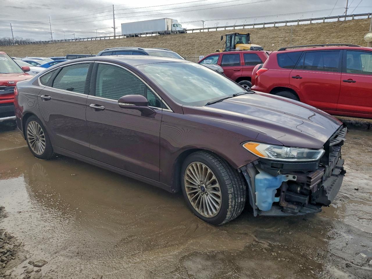 2013 FORD FUSION TITANIUM photo 4
