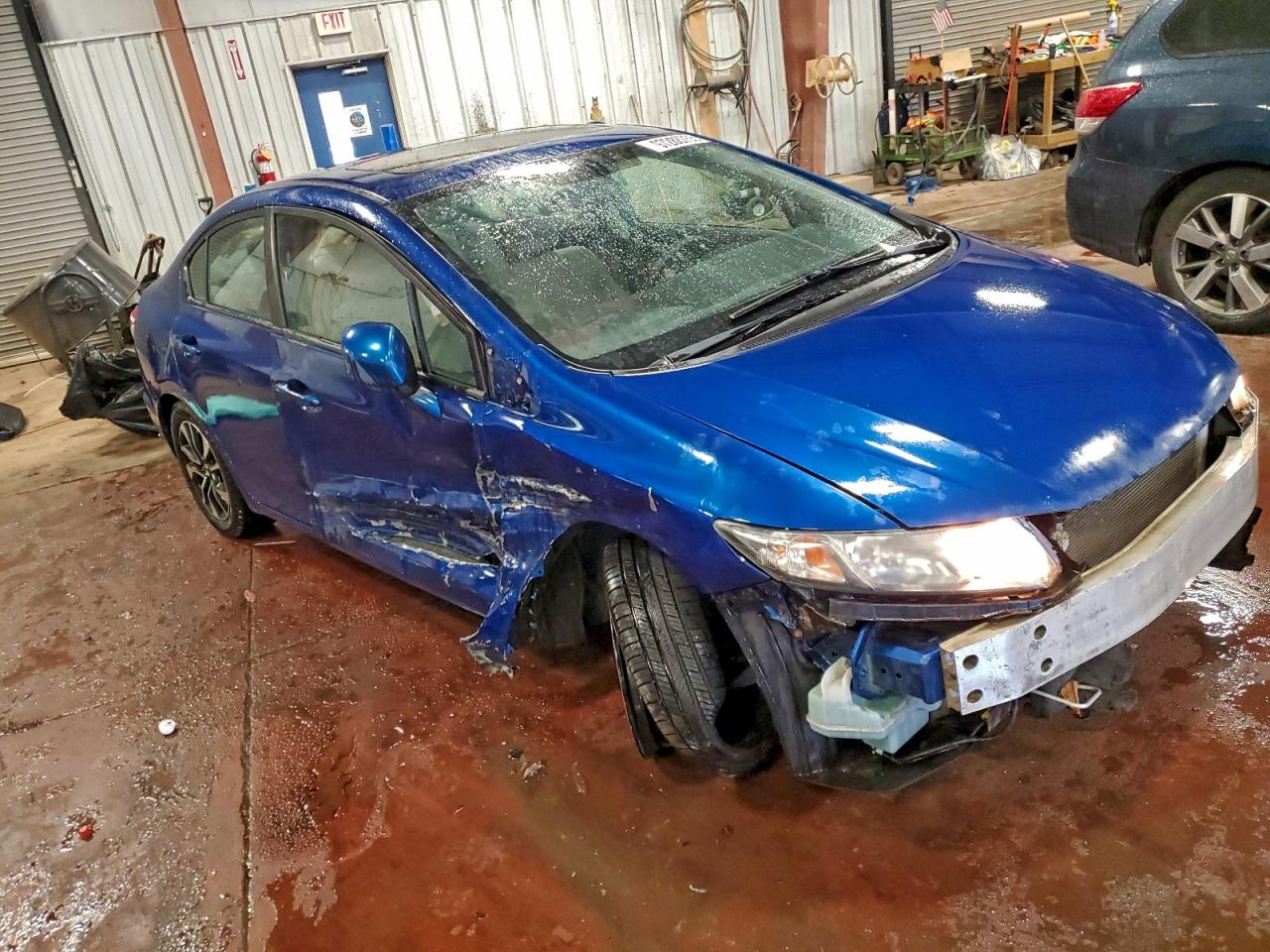 2013 HONDA CIVIC EX photo 4