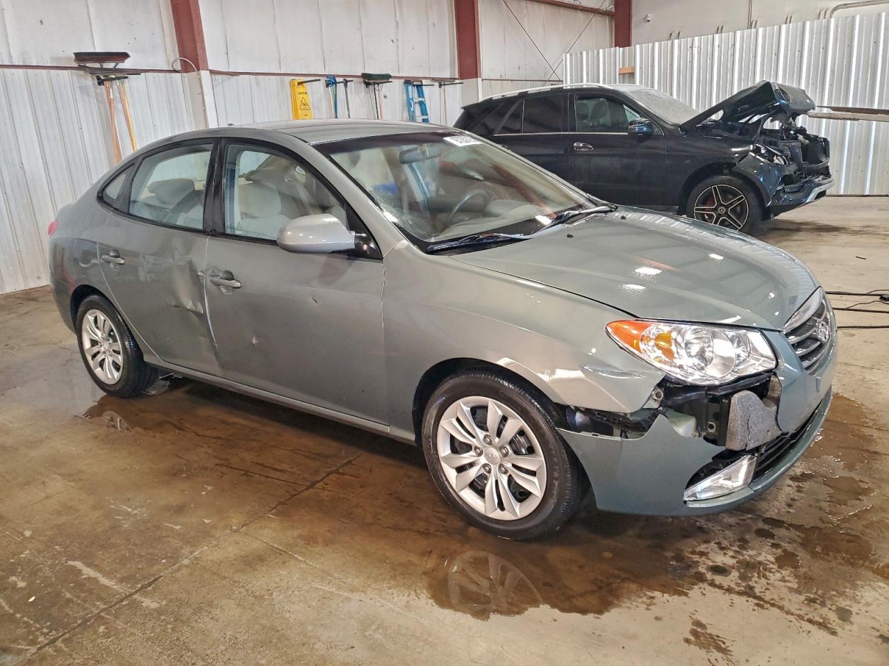 2010 HYUNDAI ELANTRA BLUE photo 7