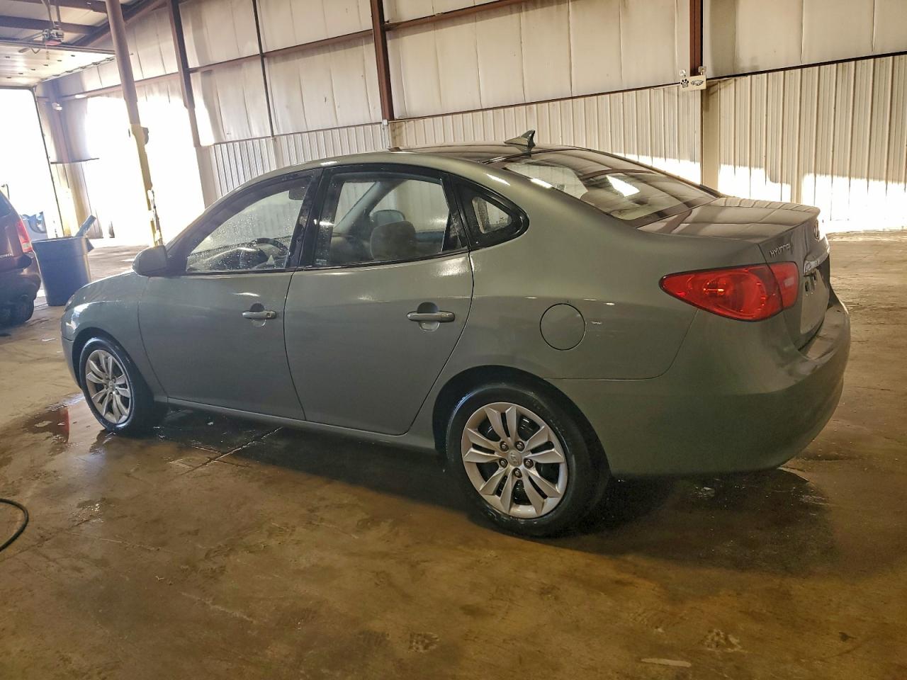 2010 HYUNDAI ELANTRA BLUE photo 3