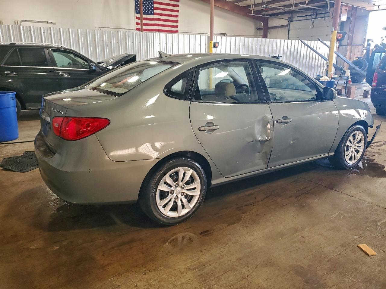 2010 HYUNDAI ELANTRA BLUE photo 5