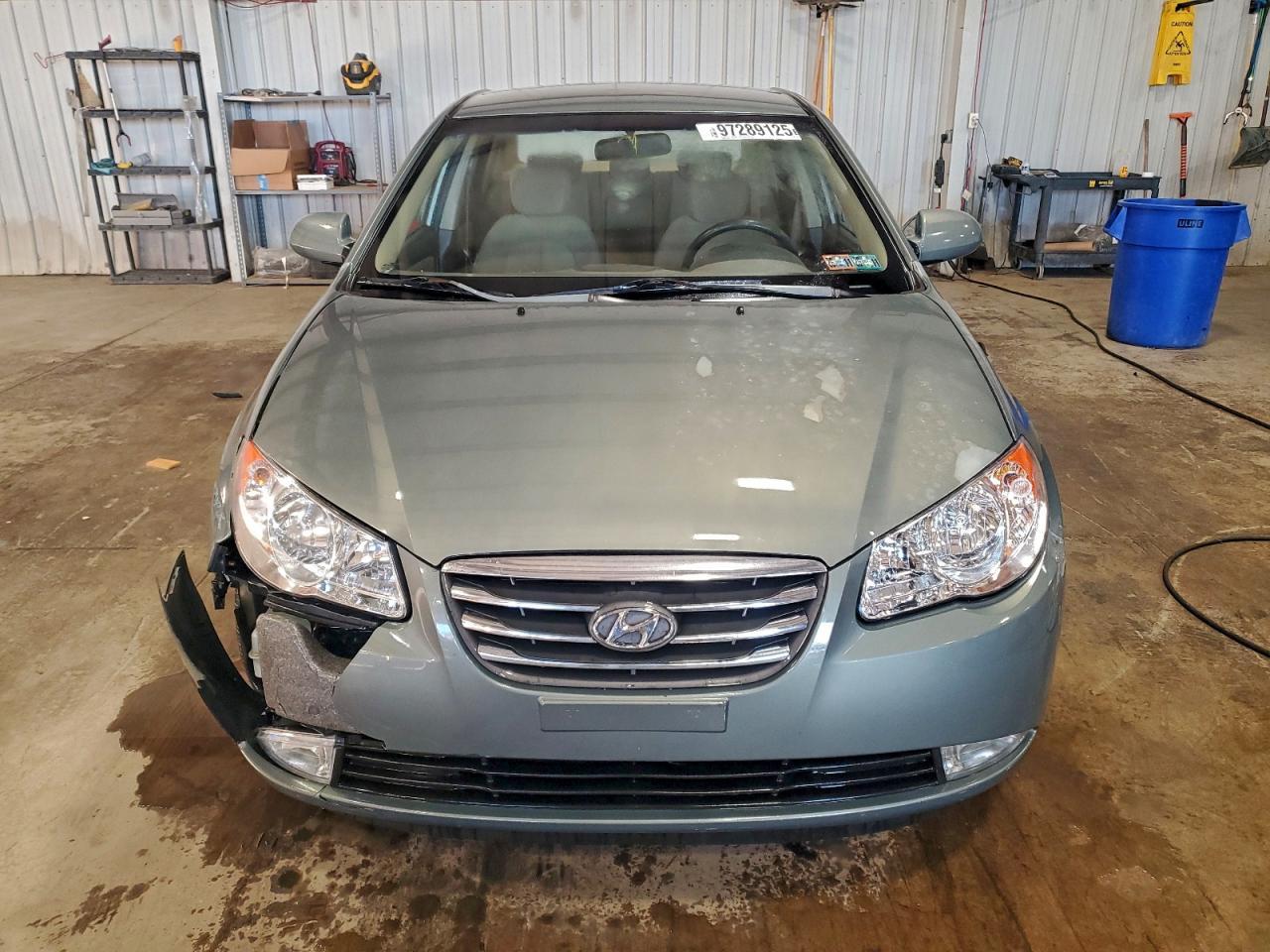 2010 HYUNDAI ELANTRA BLUE photo 9