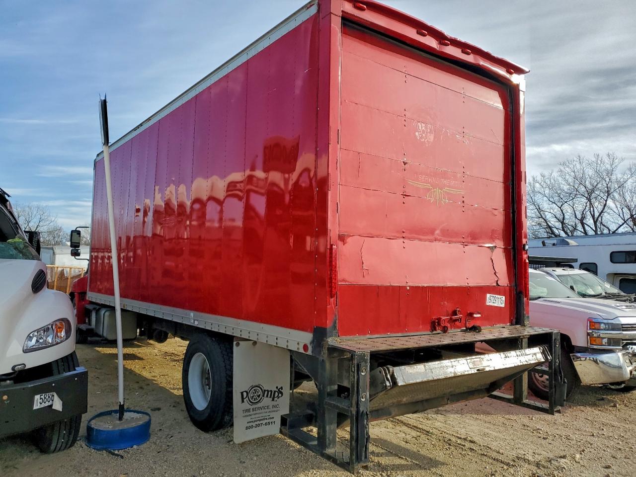 2015 HINO 258/268 BOX TRUCK photo 2