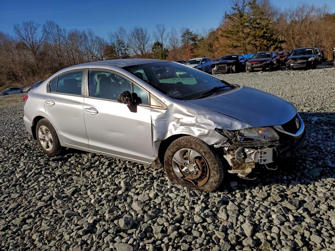 2013 HONDA CIVIC LX photo 4