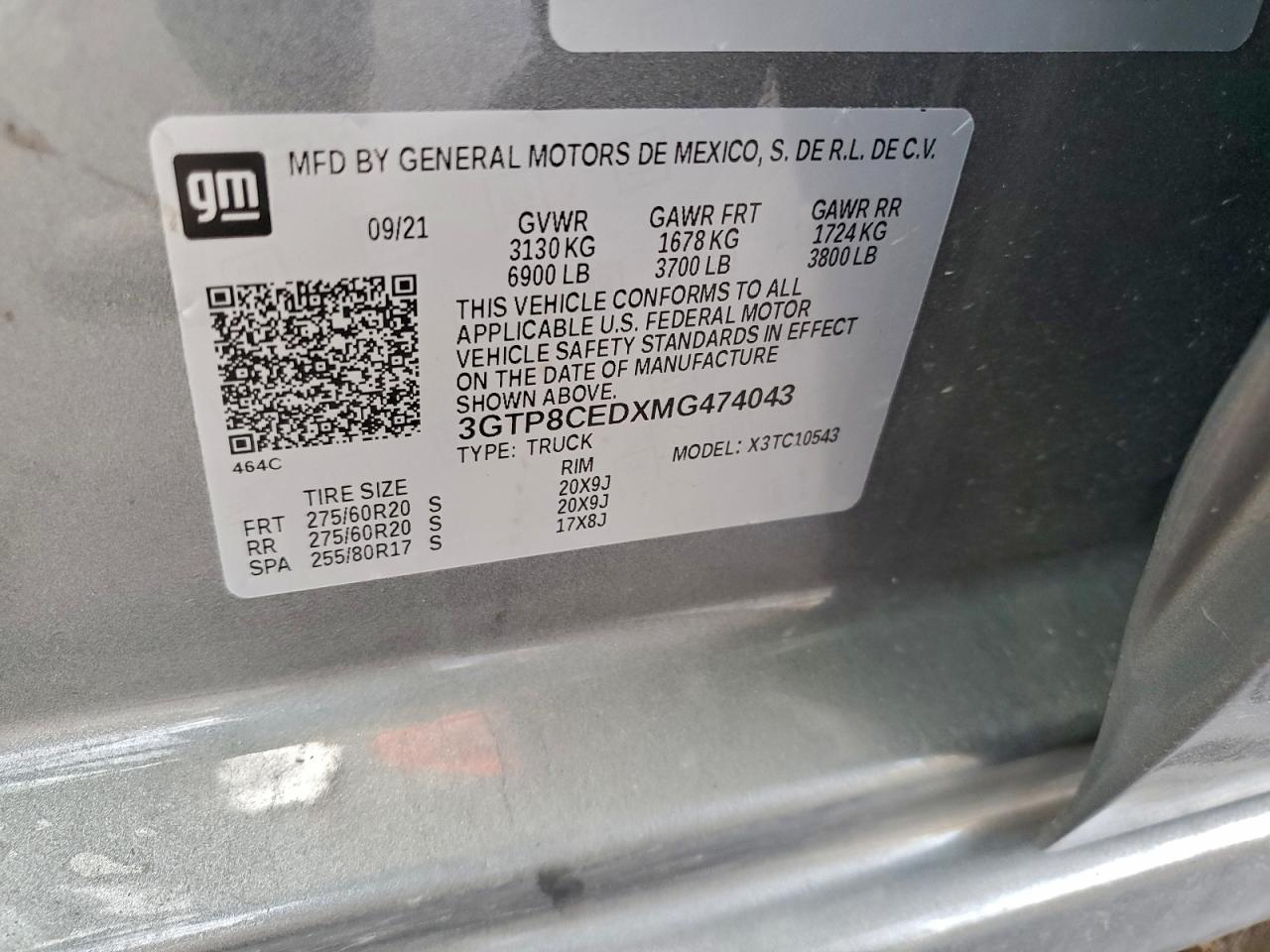 2021 GMC SIERRA C1500 ELEVATION photo 23