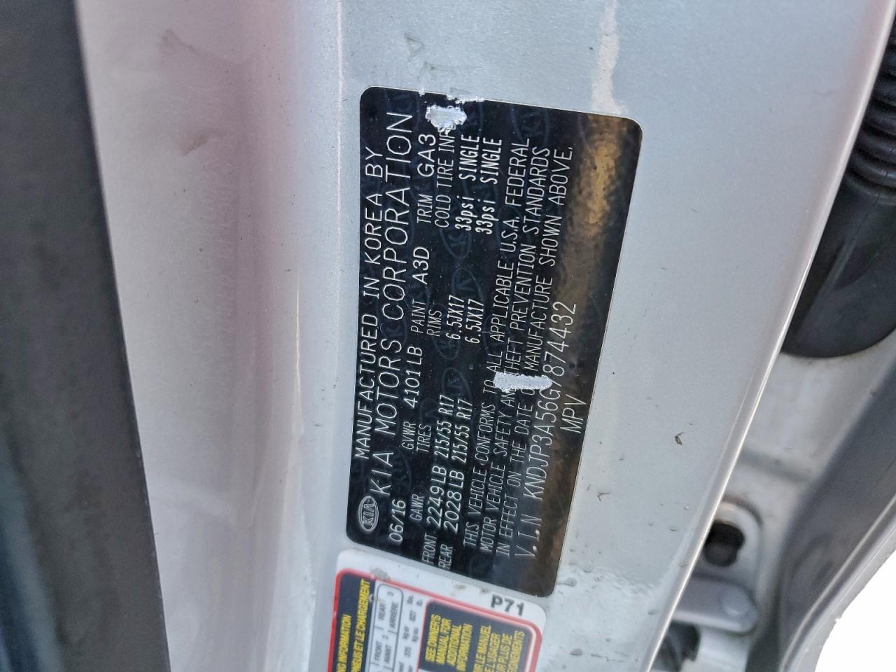 2016 KIA SOUL + photo 40