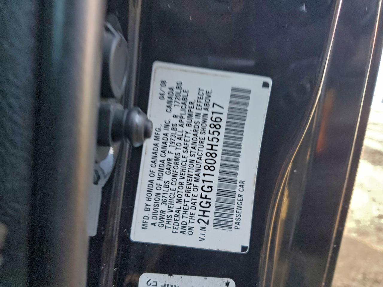 2008 HONDA CIVIC EX photo 34