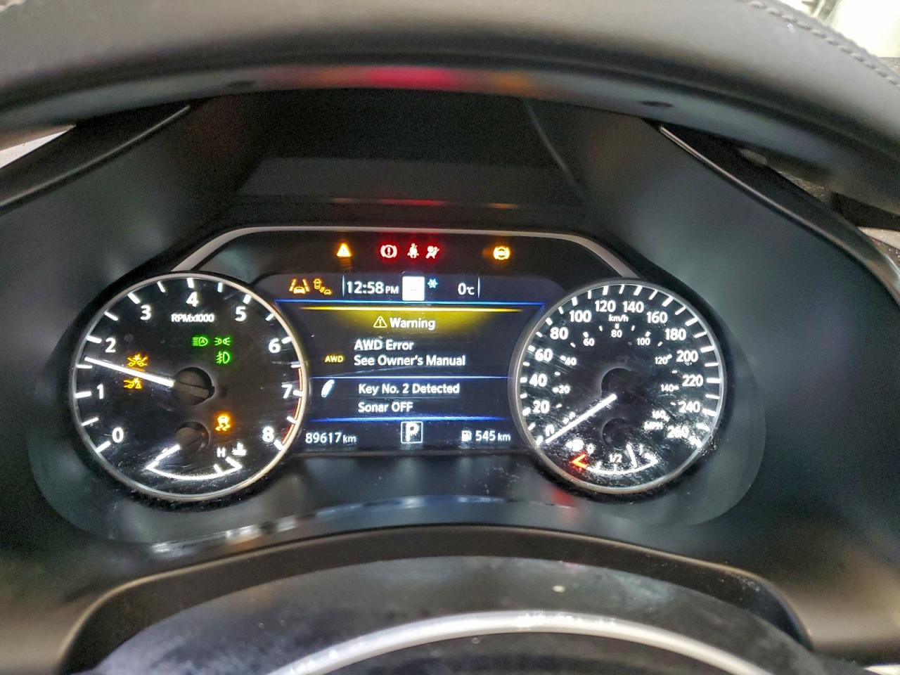 2020 NISSAN MURANO SL photo 9
