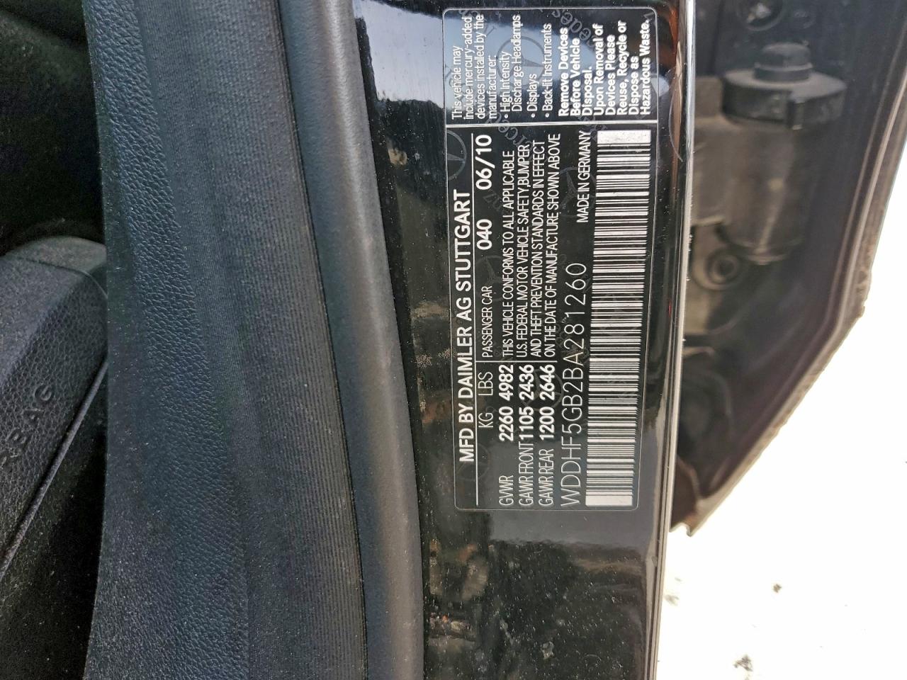2011 MERCEDES-BENZ E 350 photo 34