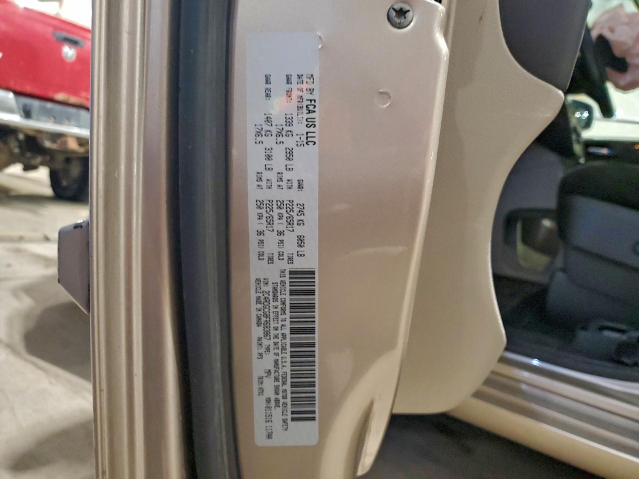 2015 DODGE GRAND CARAVAN SXT photo 13