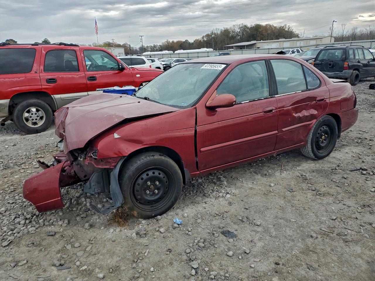 2005 NISSAN SENTRA 1.8 — FRONT END damage — photo 1