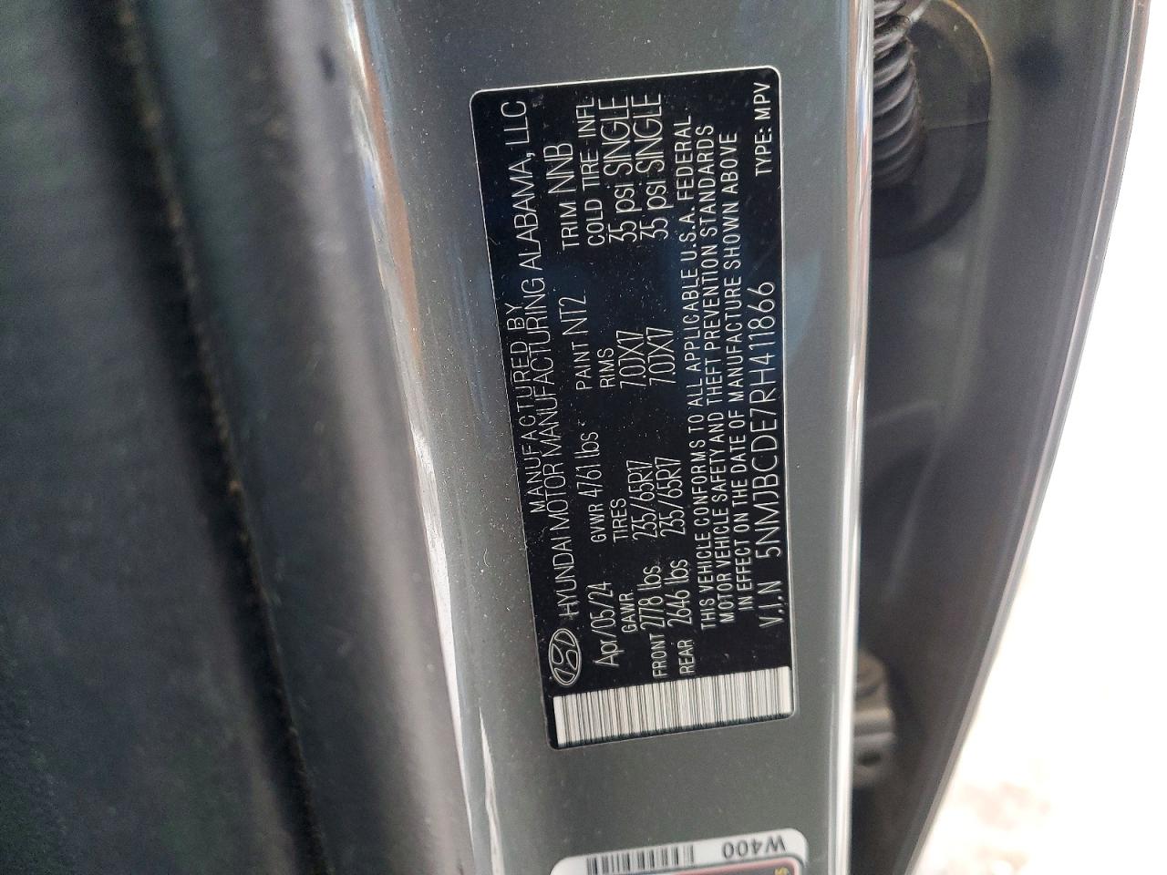 2024 HYUNDAI TUCSON SEL photo 53