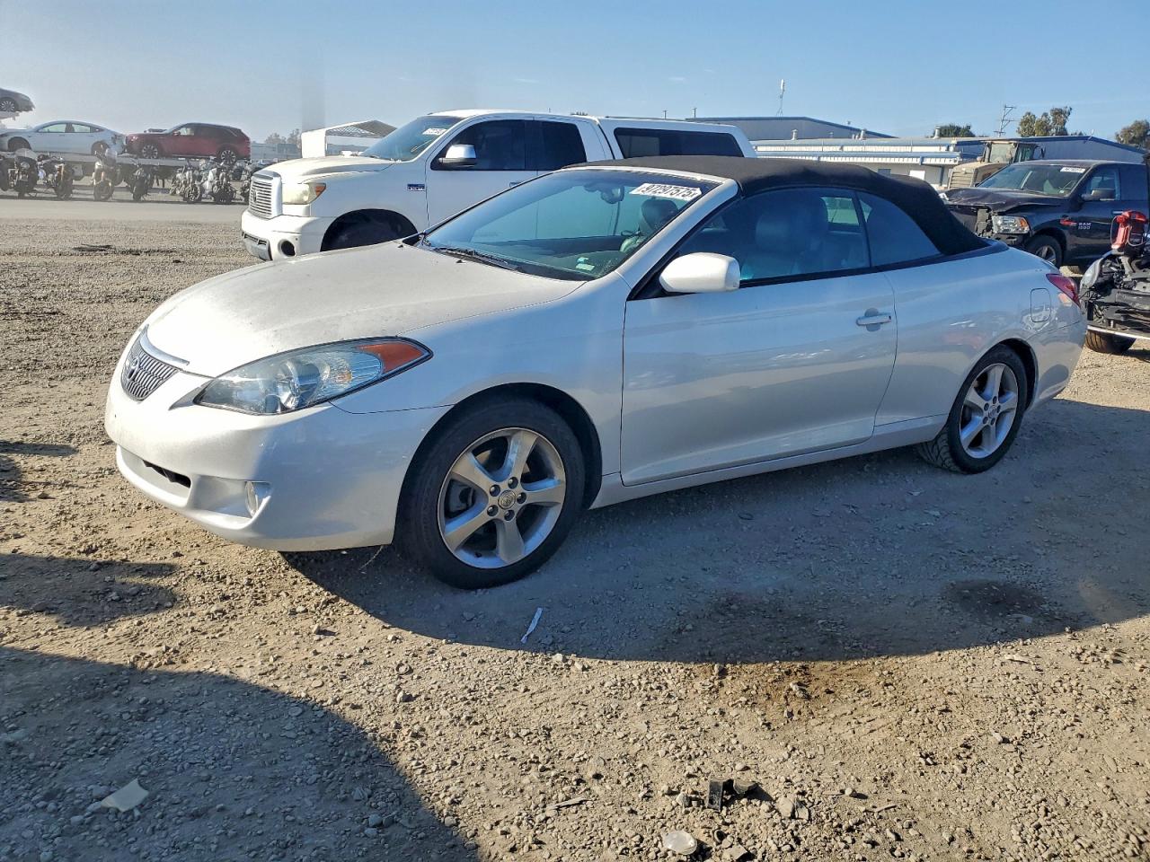 2005 TOYOTA CAMRY SOLARA SE — FRONT END damage — photo 1
