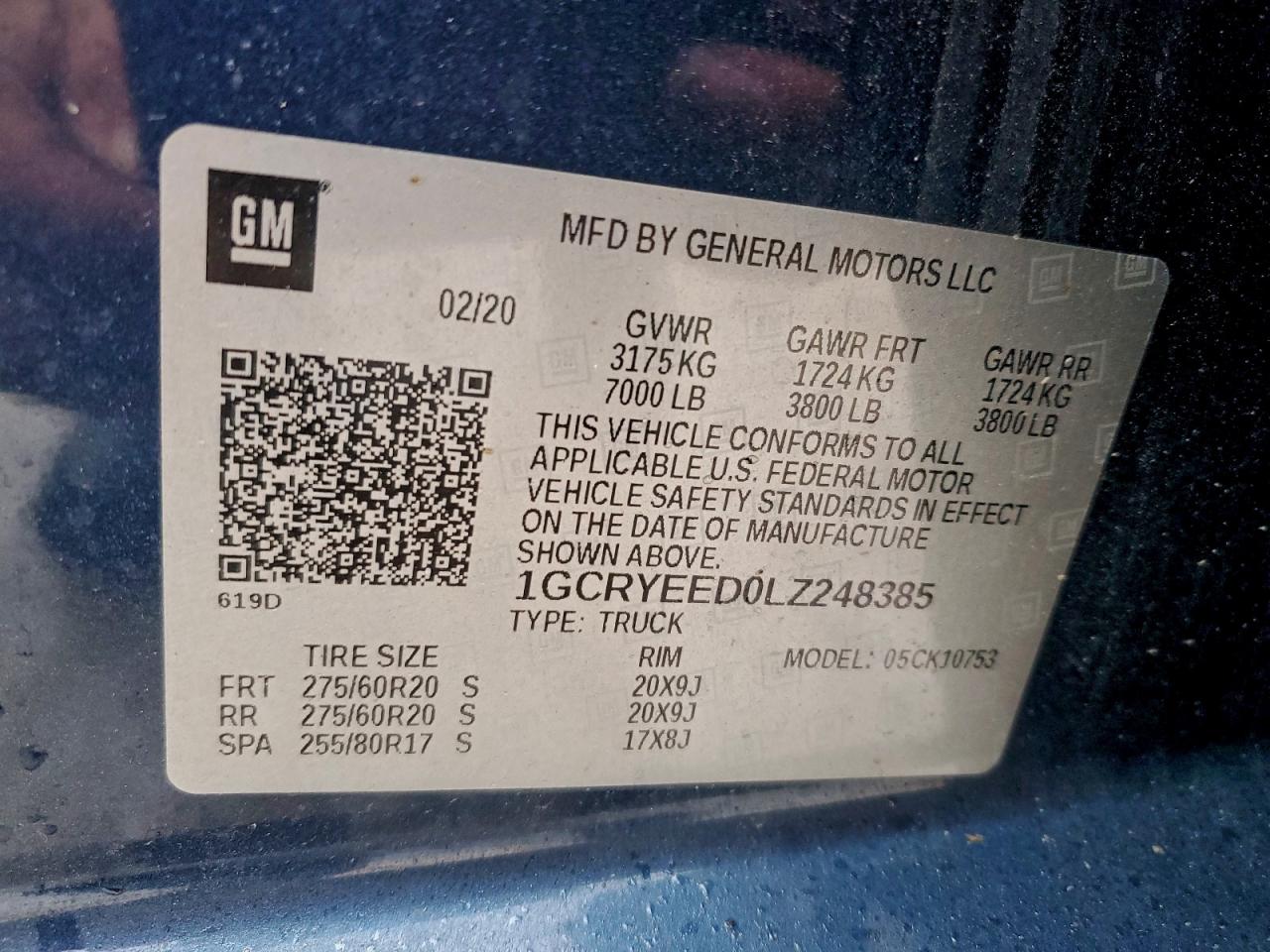 2020 CHEVROLET SILVERADO K1500 RST photo 23