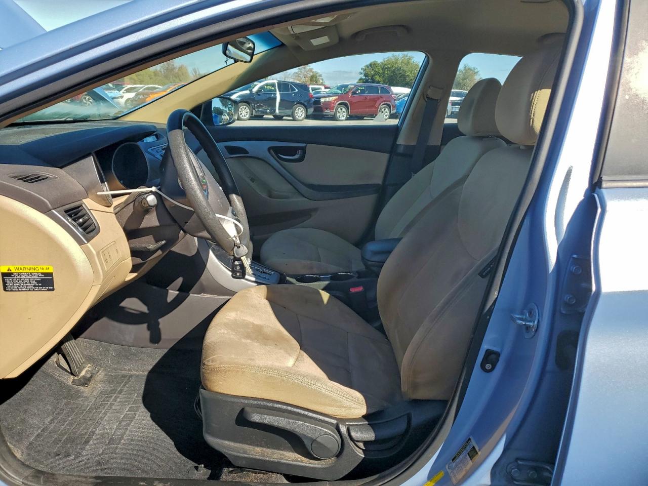 2012 HYUNDAI ELANTRA GLS photo 7