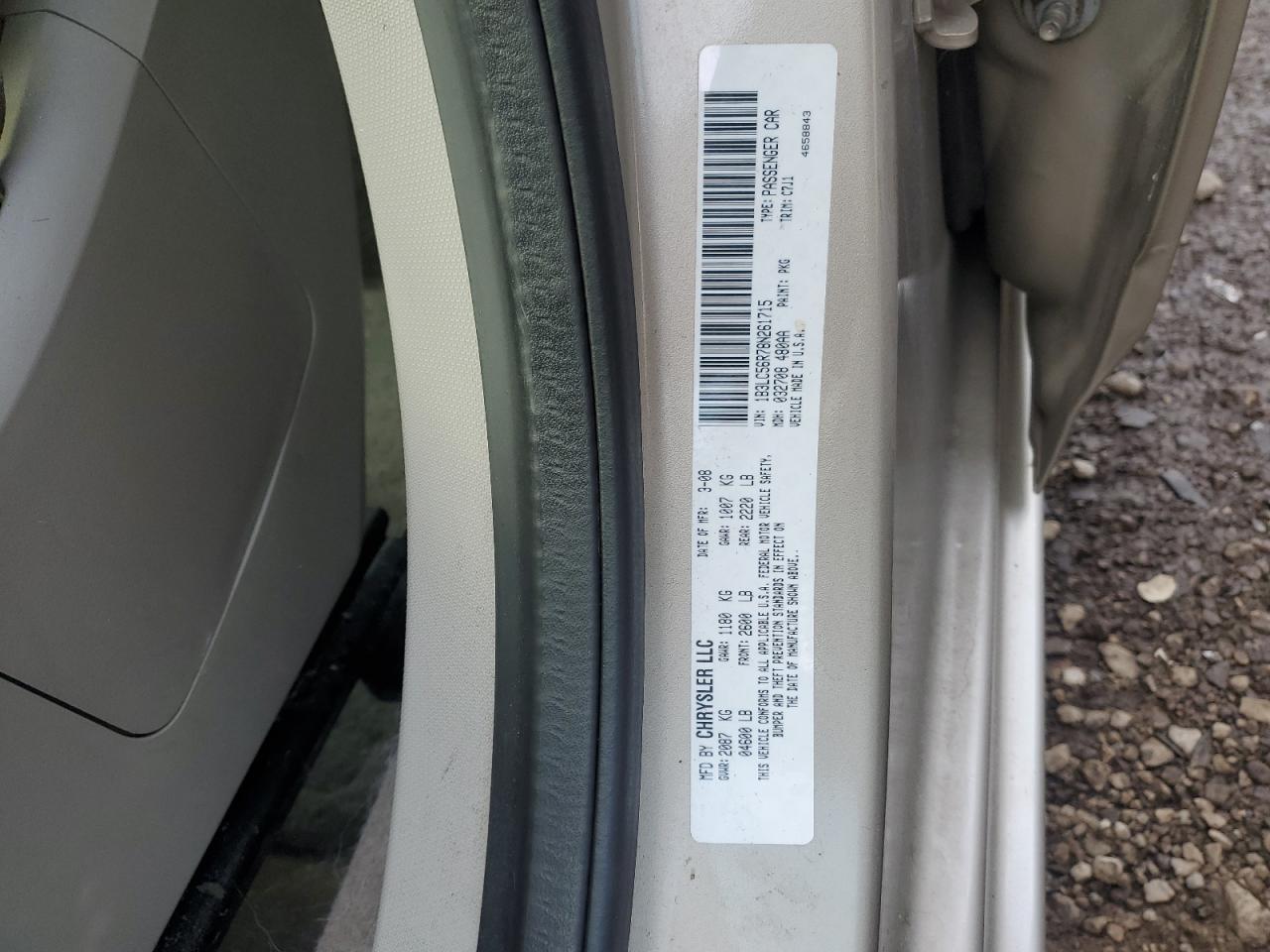 2008 DODGE AVENGER SXT photo 13