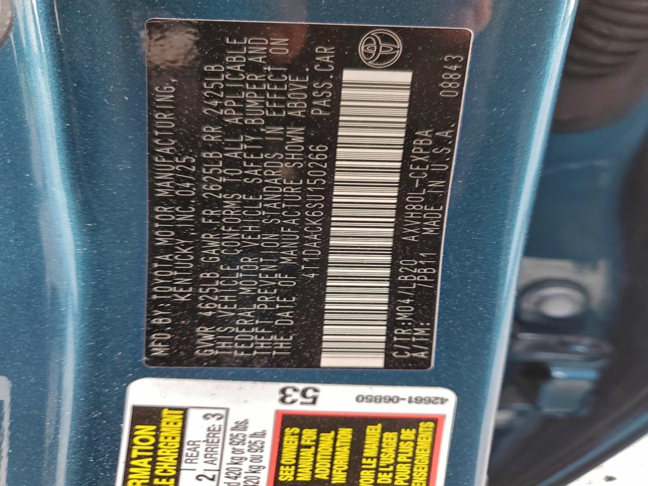 2025 TOYOTA CAMRY XSE photo 25