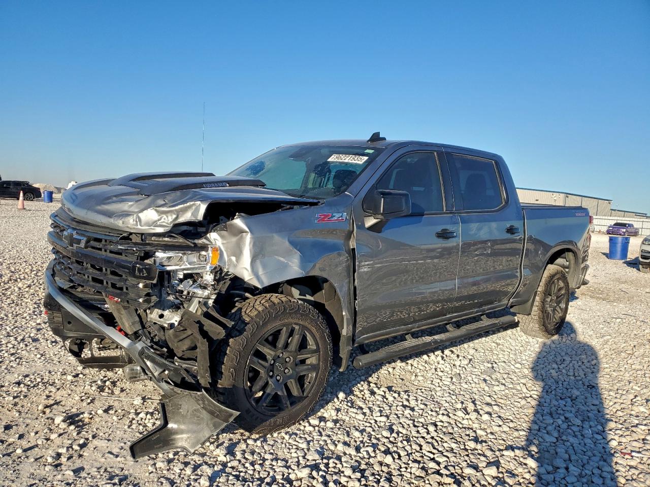 2025 CHEVROLET SILVERADO K1500 LT TRAIL BOSS — FRONT END damage — photo 1
