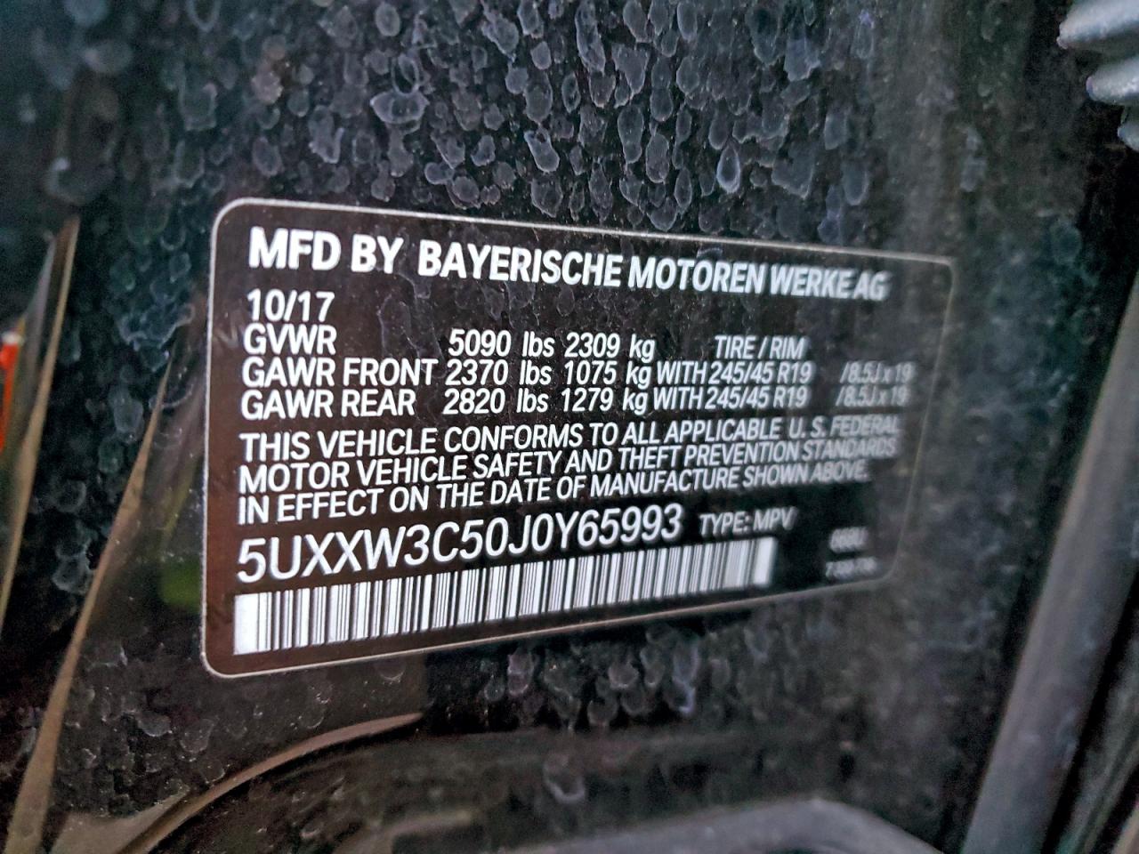 2018 BMW X4 XDRIVE28I photo 25
