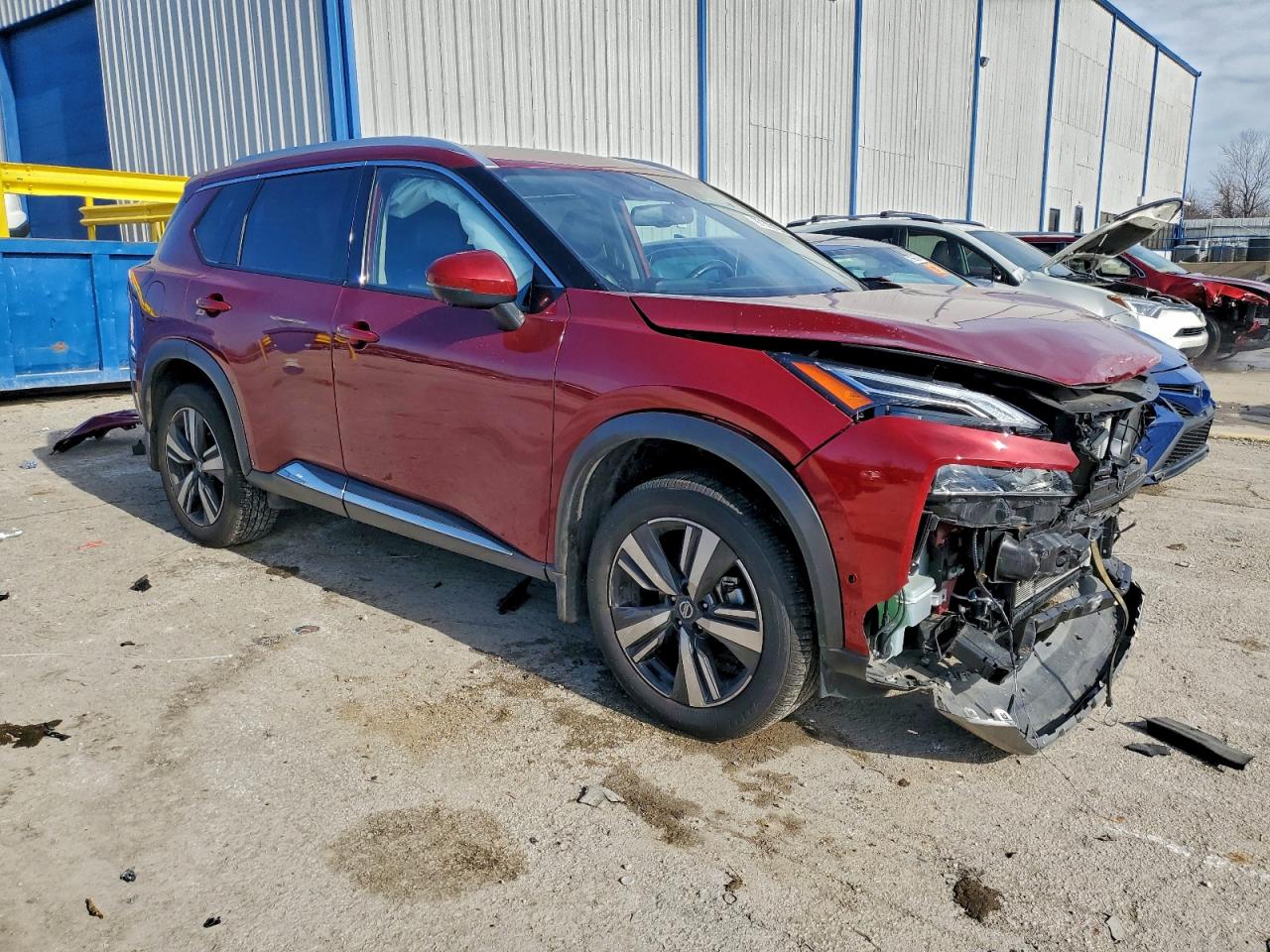 2021 NISSAN ROGUE PLATINUM photo 4