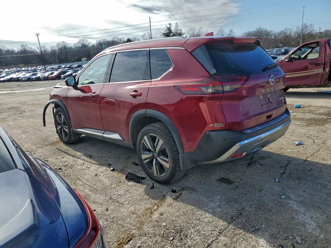 2021 NISSAN ROGUE PLATINUM photo 2