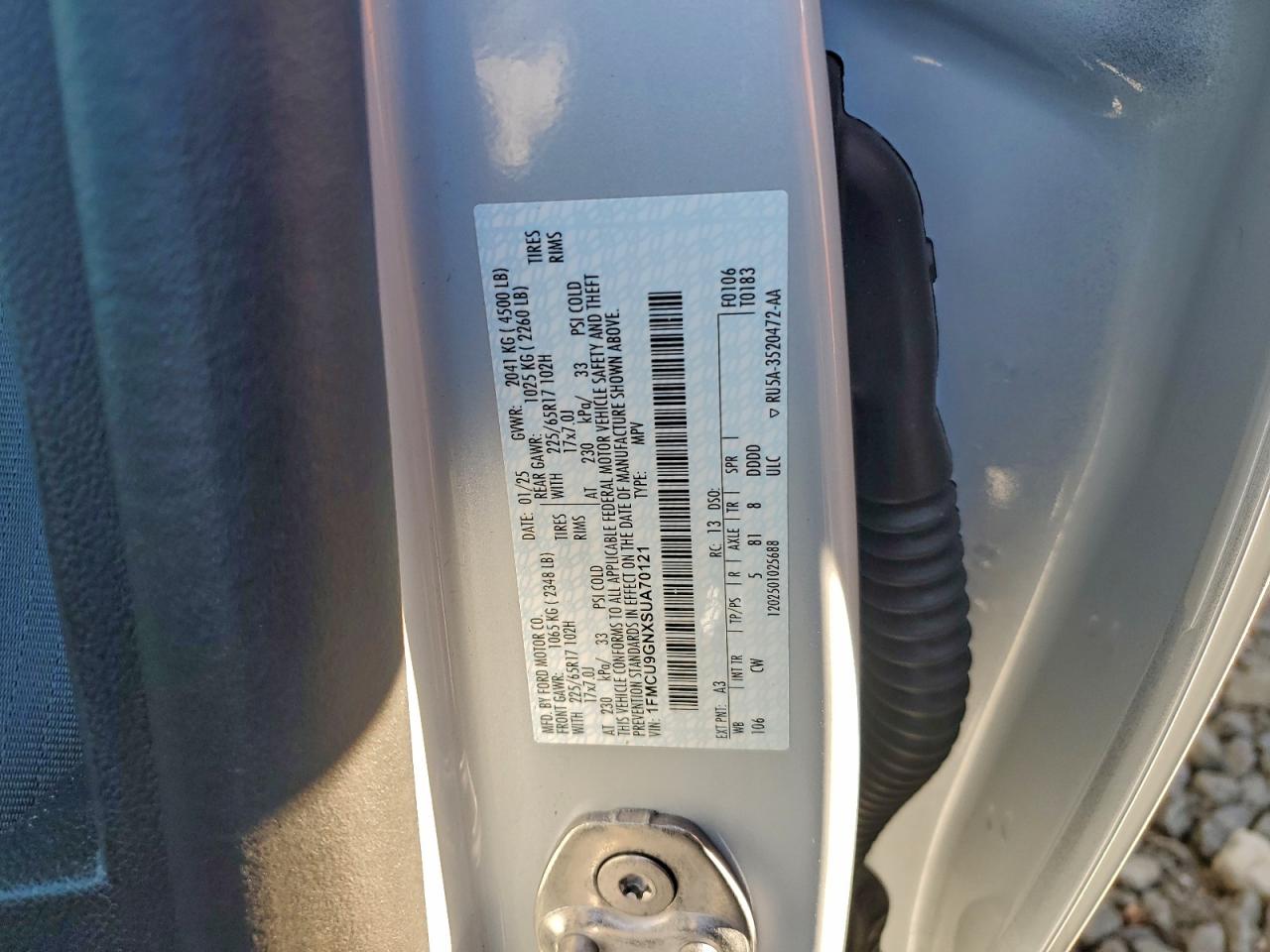 2025 FORD ESCAPE ACTIVE photo 13