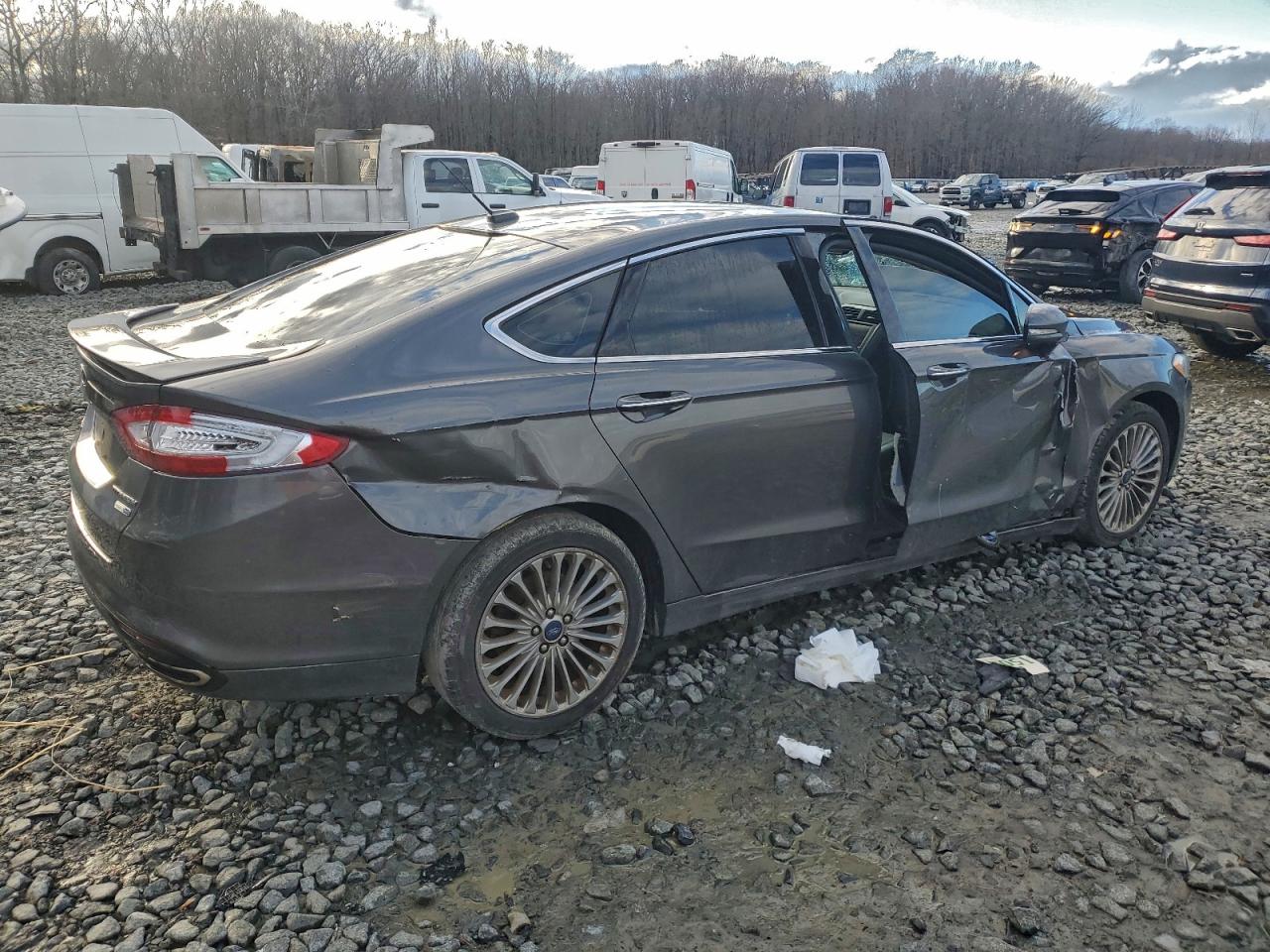 2015 FORD FUSION TITANIUM photo 3
