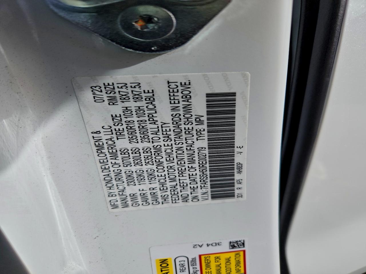 2024 HONDA CR-V SPORT photo 13