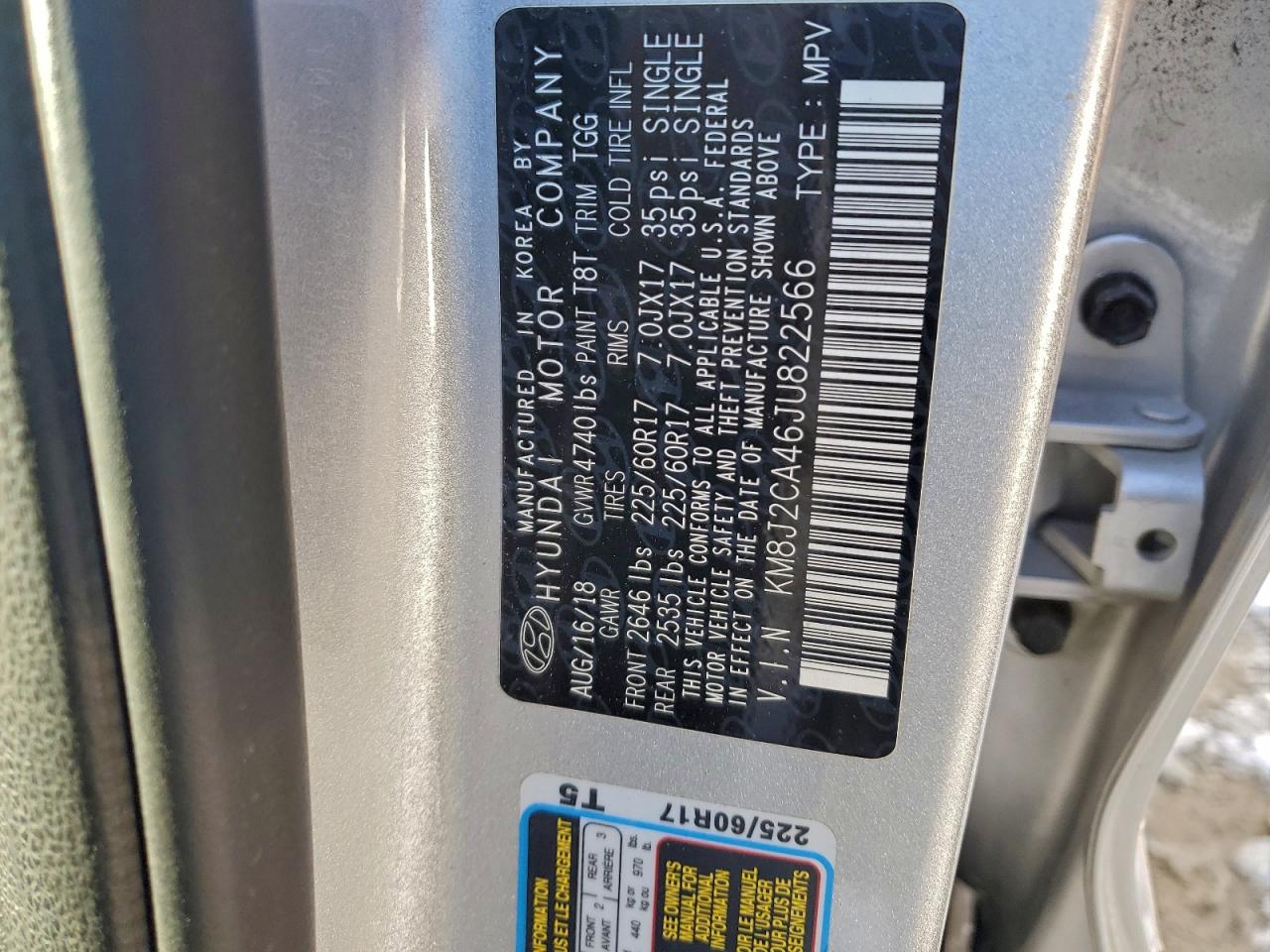 2018 HYUNDAI TUCSON SE photo 25