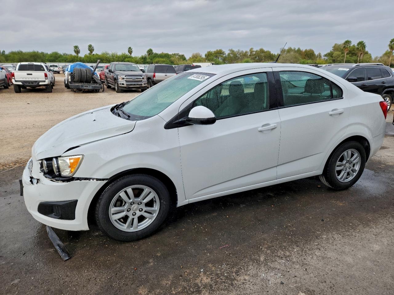 2012 CHEVROLET SONIC LS — FRONT END damage — photo 1