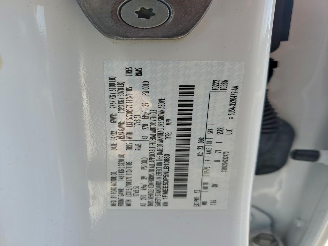 2022 FORD BRONCO BASE photo 13