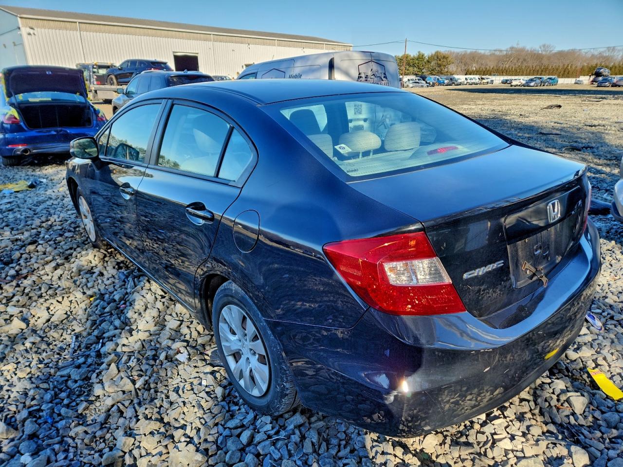 2012 HONDA CIVIC LX photo 2