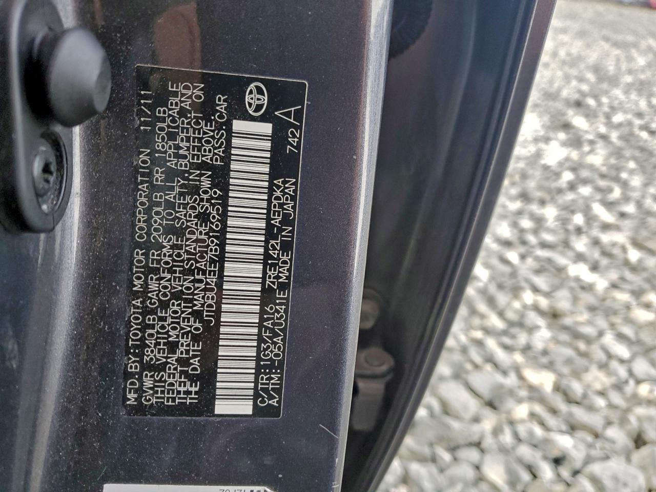 2011 TOYOTA COROLLA BASE photo 13