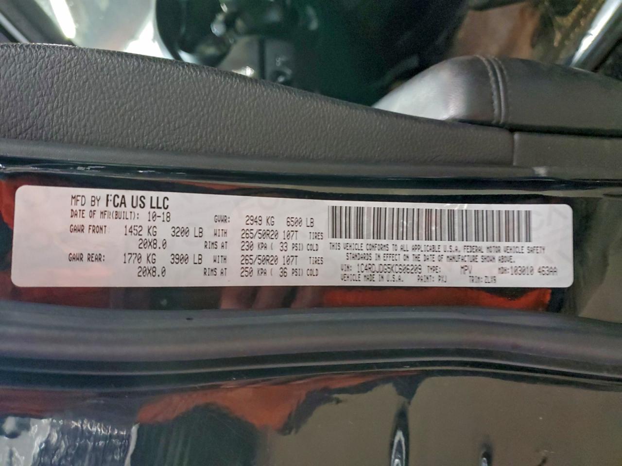 2019 DODGE DURANGO GT photo 13