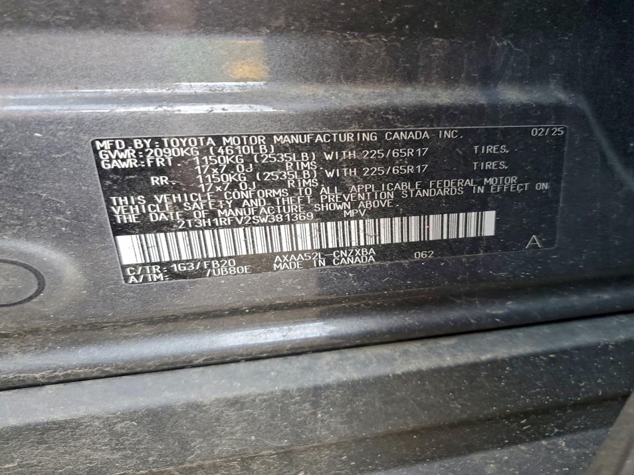 2025 TOYOTA RAV4 LE photo 27