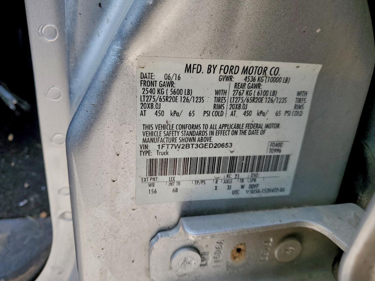 2016 FORD F250 SUPER DUTY photo 23